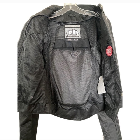 Motorcycle jacket black ⚫️ unisex Armoured - Picture 6 of 10